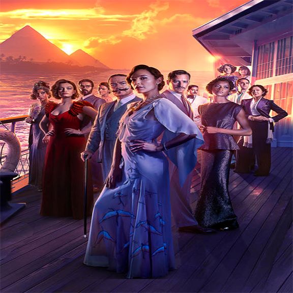 EZ Movie ดูหนังฟรี ไม่มีโฆษณา ภาพโลโก้ Death on The Nile (2022) ฆาตกรรมบนลำน้ำไนล์