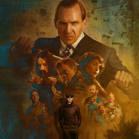 EZ Movie ดูหนังฟรี ไม่มีโฆษณา ภาพโลโก้ The Kings Man (2021) กำเนิดโคตรพยัคฆ์คิงส์แมน