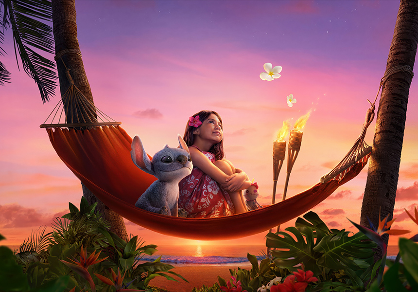 EZ Movie ดูหนังฟรี ไม่มีโฆษณา ภาพโลโก้ Lilo & Stitch (2025) ลีโล & สติทช์