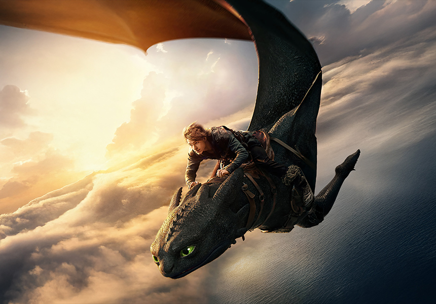 EZ Movie ดูหนังฟรี ไม่มีโฆษณา ภาพโลโก้ How to Train Your Dragon (2025) อภินิหารไวกิ้งพิชิตมังกร