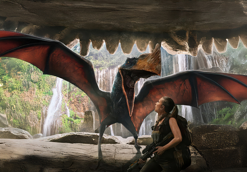 EZ Movie ดูหนังฟรี ไม่มีโฆษณา ภาพโลโก้ Jurassic World Rebirth (2025) จูราสสิค เวิลด์ กำเนิดชีวิตใหม่