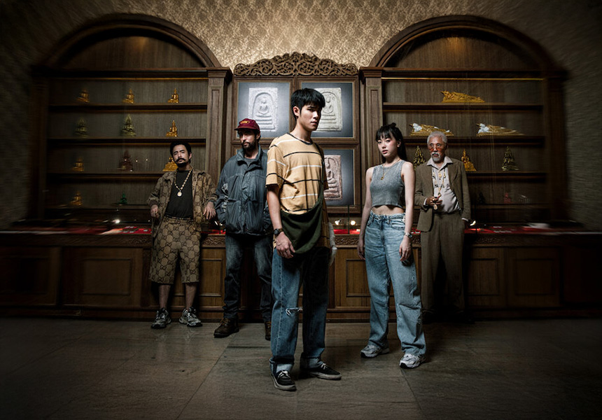 EZ Movie ดูหนังฟรี ไม่มีโฆษณา ภาพโลโก้ เดอะ สโตน พระแท้ คนเก๊ (2025) The Stone